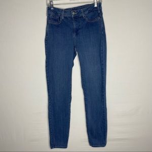 NYDJ Blue Denim Skinny Ami Legging Jegging Jeans 6